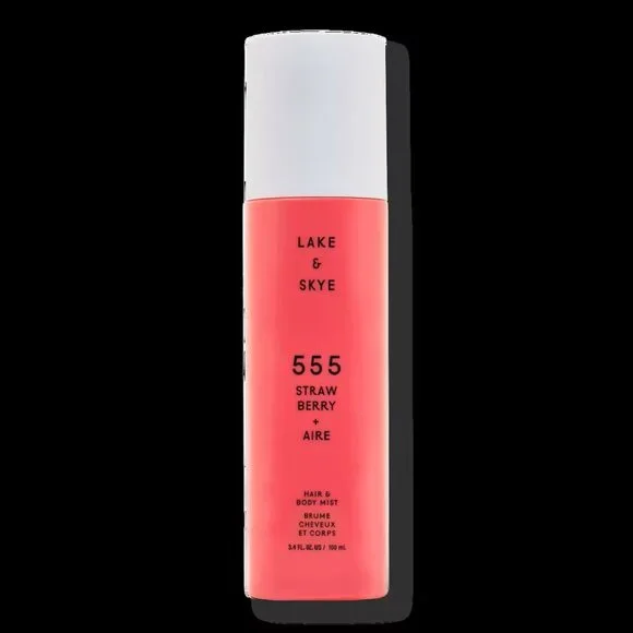 NWT Lake & Skye 555 Strawberry + Aire Hair & Body Mist - Picture 2 of 2